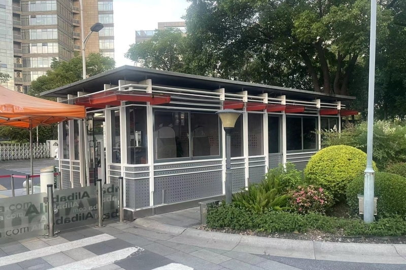 2014年兩個保安崗亭,經過10年還完好無損,質量杠杠的！！